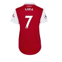 Fotbalové Dres Arsenal Bukayo Saka #7 Dámské Domácí 2022-23 Krátký Rukáv
